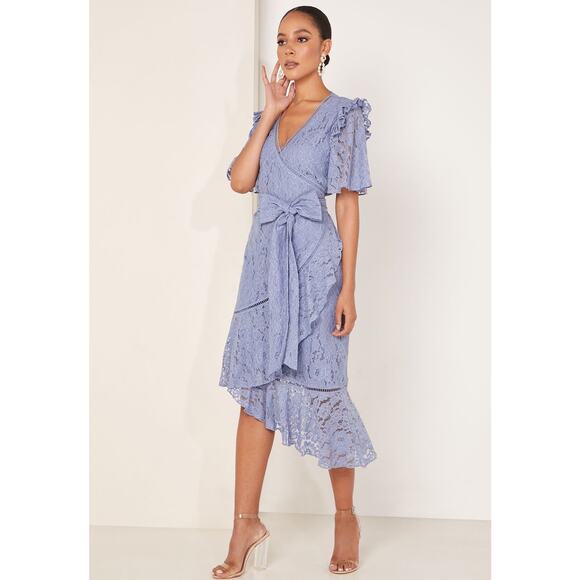 New Keepsake Eternal Wrap Dress - Picture 3 of 8